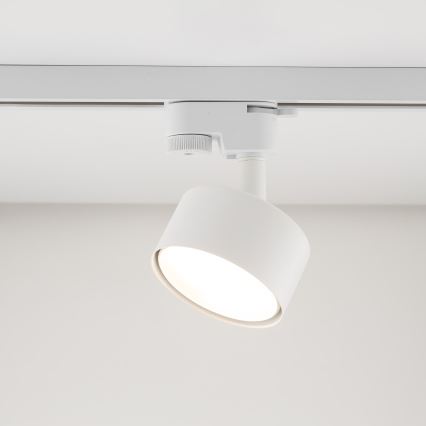 Foco para sistema de carris monofásico AVIA 1xGX53/15W/230V branco