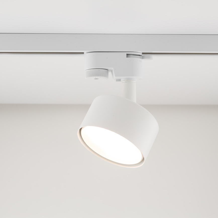 Foco para sistema de carris monofásico AVIA 1xGX53/15W/230V branco
