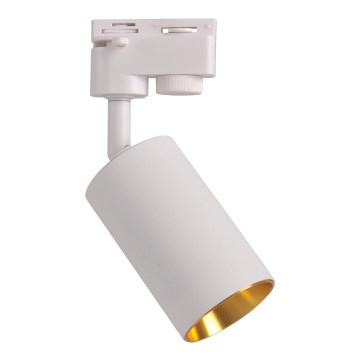 Foco para sistema de carril MARIBEL 1xGU10/10W/230V branco