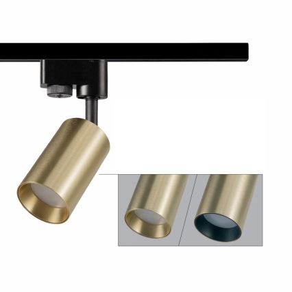 Foco para sistema de carril MARIBEL 1xGU10/10W/230V dourado