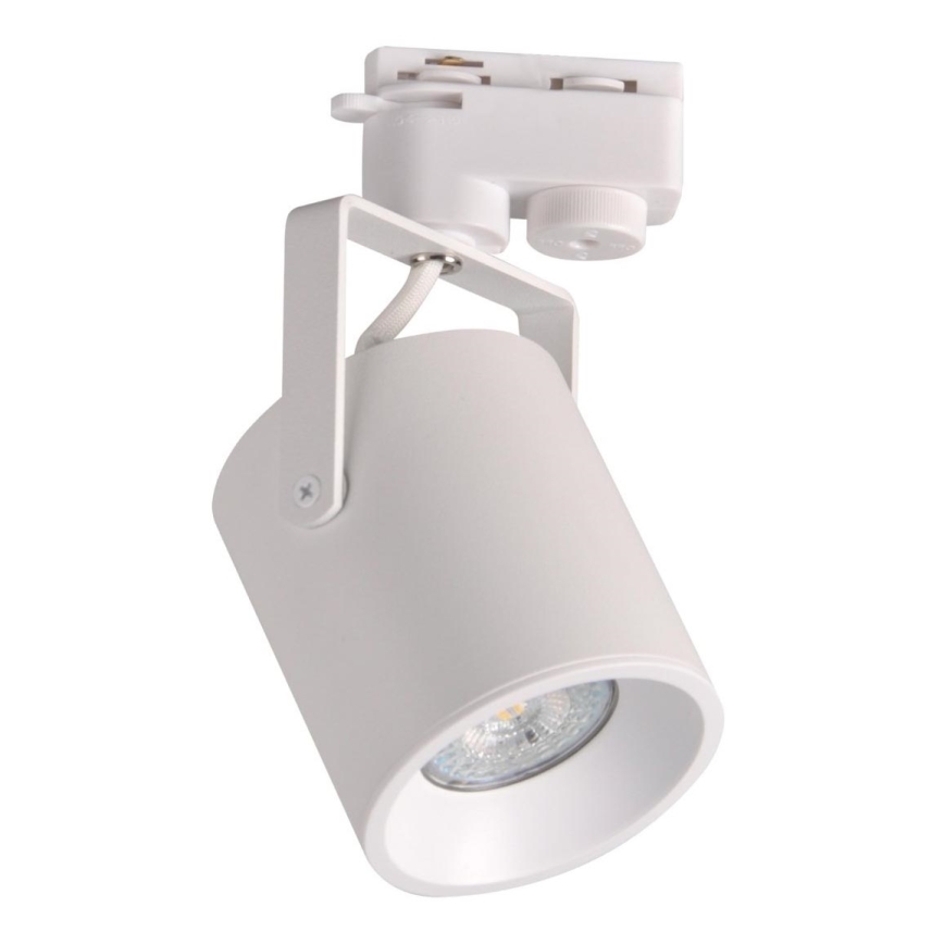 Foco para sistema de carril MINOR 1xGU10/10W/230V branco