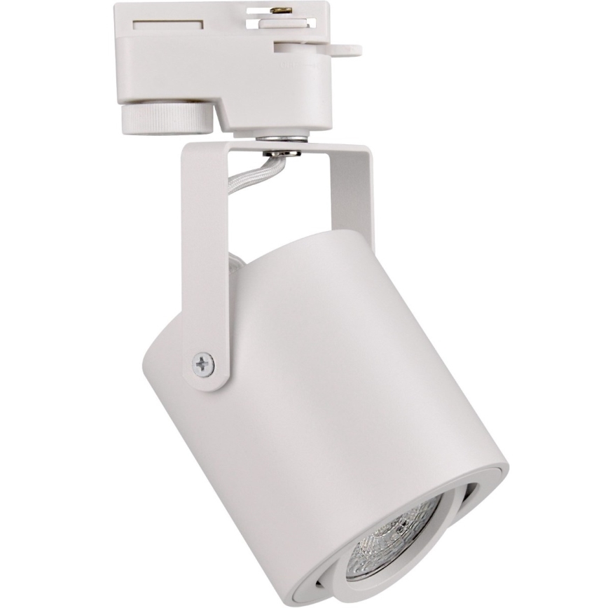Foco para sistema de carril MINOR 1xGU10/10W/230V branco