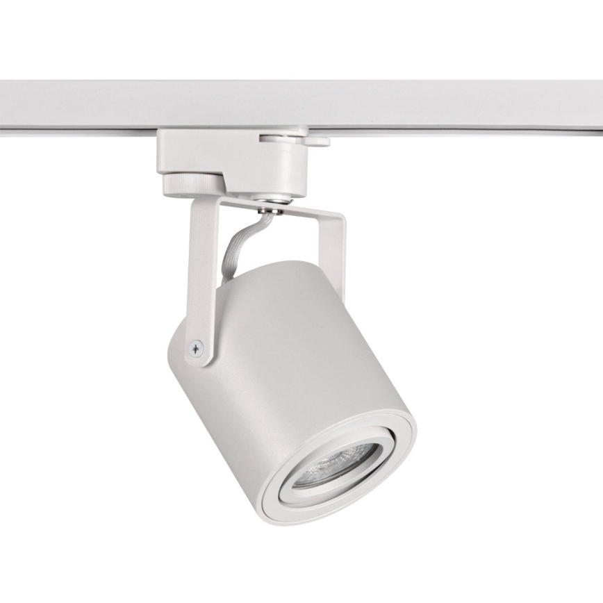 Foco para sistema de carril MINOR 1xGU10/10W/230V branco