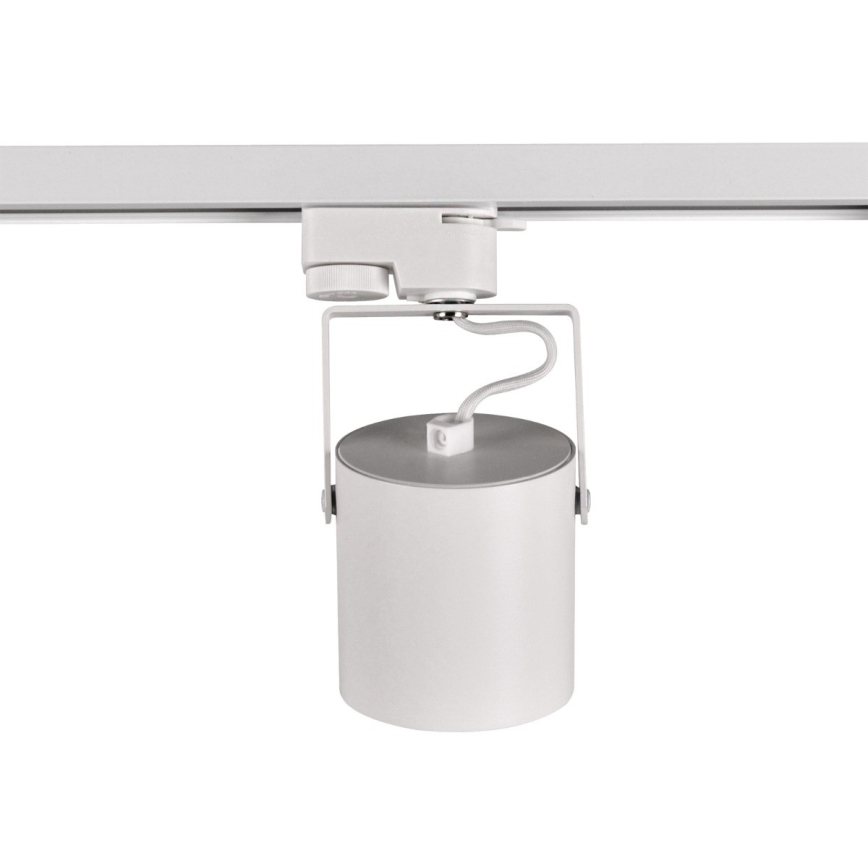 Foco para sistema de carril MINOR 1xGU10/10W/230V branco