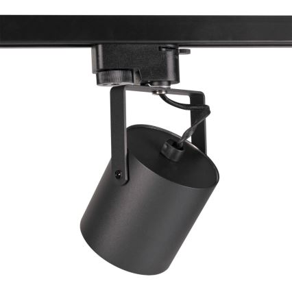 Foco para sistema de carril MINOR 1xGU10/10W/230V preto