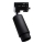 Foco para sistema de carril trifásico MICA 1xGU10/25W/230V preto