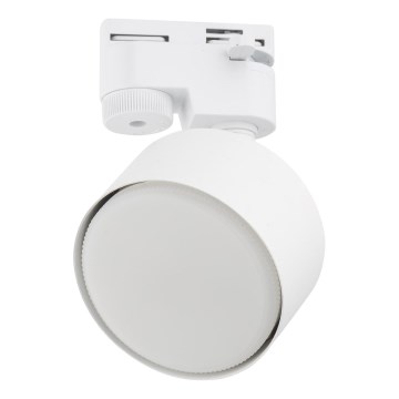 Foco para sistema de carris monofásico AVIA 1xGX53/15W/230V branco