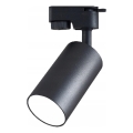 Foco para sistema de trilho monofásico 1xGU10/10W/230V preto
