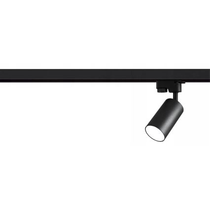 Foco para sistema de trilho monofásico 1xGU10/10W/230V preto