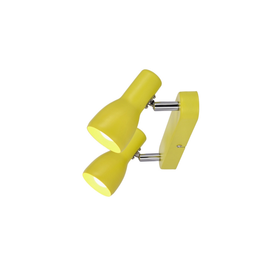 Foco PICARDO 2xE14/40W/230V amarelo