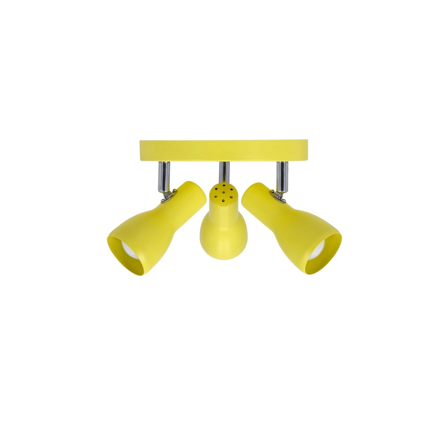 Foco PICARDO 3xE14/40W/230V amarelo