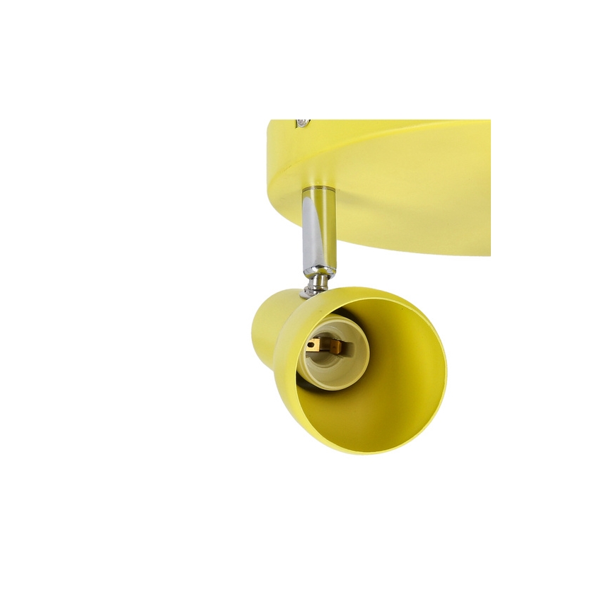 Foco PICARDO 3xE14/40W/230V amarelo