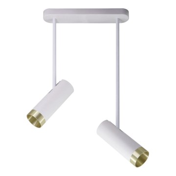 Foco PORTO 2xGU10/10W/230V branco