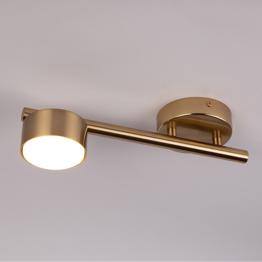 Foco PUNTO 1xGX53/12W/230V dourado