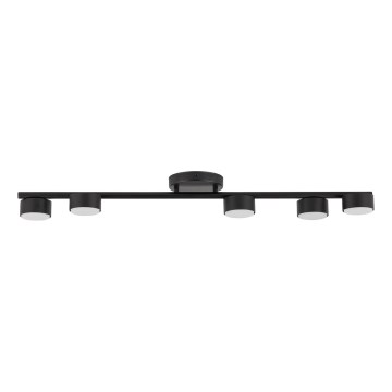 Foco PUNTO 5xGX53/12W/230V preto
