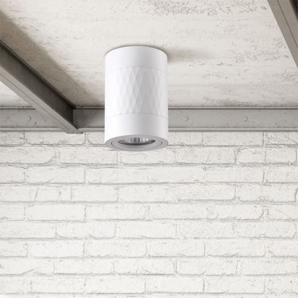Foco RUBIN 1xGU10/10W/230V branco