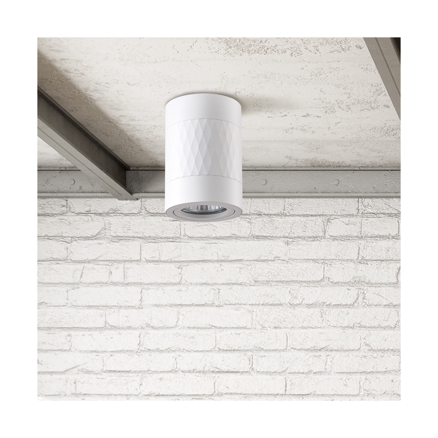 Foco RUBIN 1xGU10/10W/230V branco