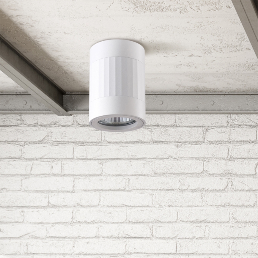 Foco RUBIN 1xGU10/10W/230V branco