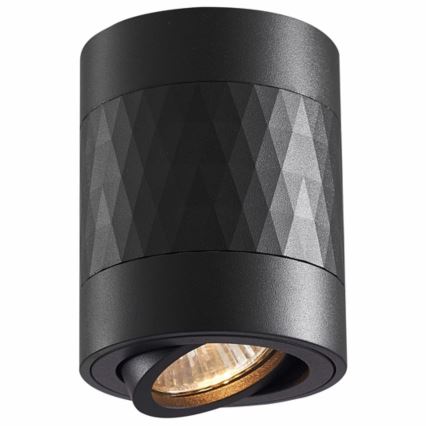 Foco RUBIN 1xGU10/10W/230V preto