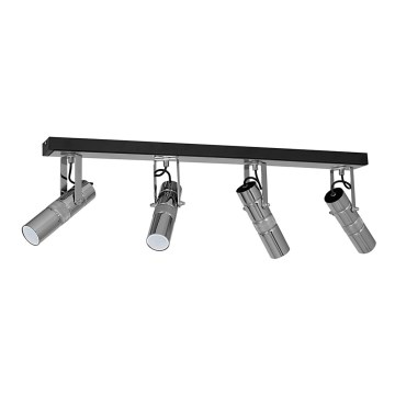 Foco SALVA 4xGU10/8W/230V cromo brilhante
