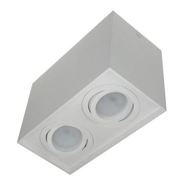 Foco SIROCO 2xGU10/30W/230V branco
