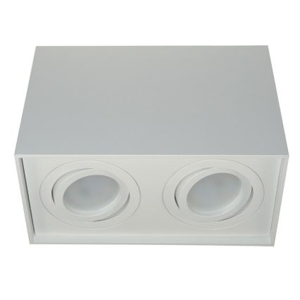 Foco SIROCO 2xGU10/30W/230V branco