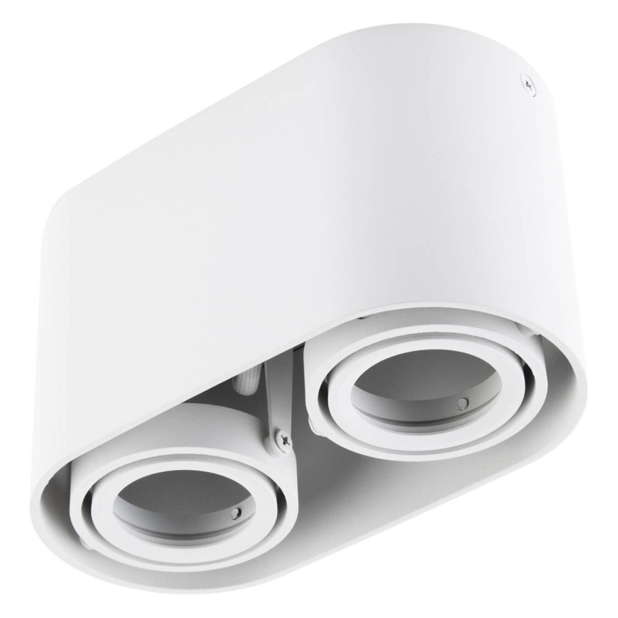Foco SIROK 2xGU10/30W/230V branco
