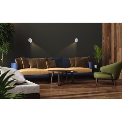 Foco SOLIS 1xGU10/6W/230V branco