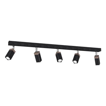 Foco SOLO 5xGU10/MR11/40W/230V preto