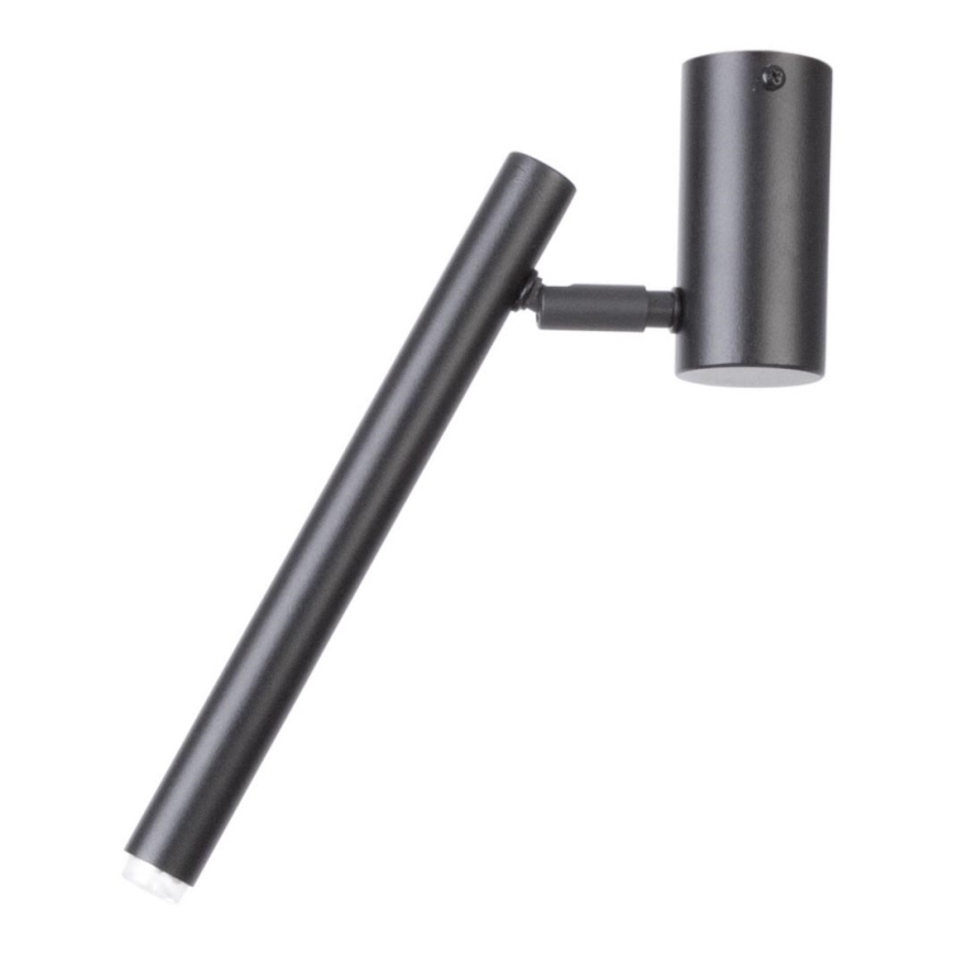 Foco STALACTITE 1xG9/3W/230V 30 cm preto