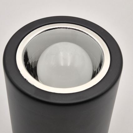 Foco TACO 1xE27/15W/230V preto