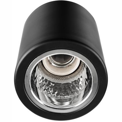 Foco TACO 1xE27/15W/230V preto
