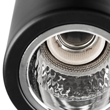 Foco TACO 1xE27/15W/230V preto