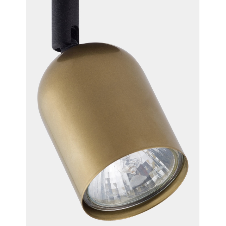 Foco TOP 1xGU10/10W/230V dourado/preto