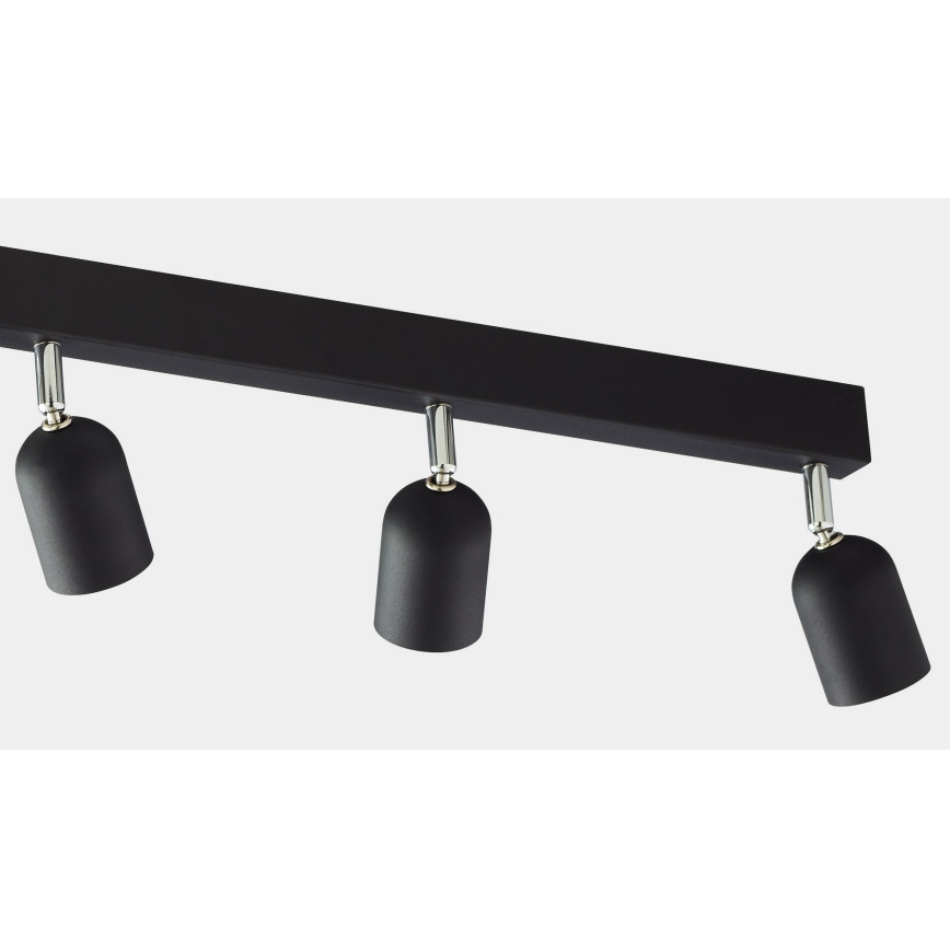 Foco TOP 6xGU10/10W/230V preto