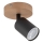 Foco TOP WOOD 1xGU10/10W/230V preto/madeira