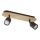 Foco TOP WOOD 2xGU10/10W/230V preto/madeira