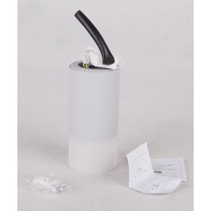 Foco TUBA 1xGU10/15W/230V cinzento/branco