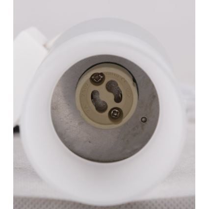 Foco TUBA 1xGU10/15W/230V cinzento/branco
