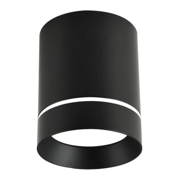 Foco TUBA 1xGU10/15W/230V preto