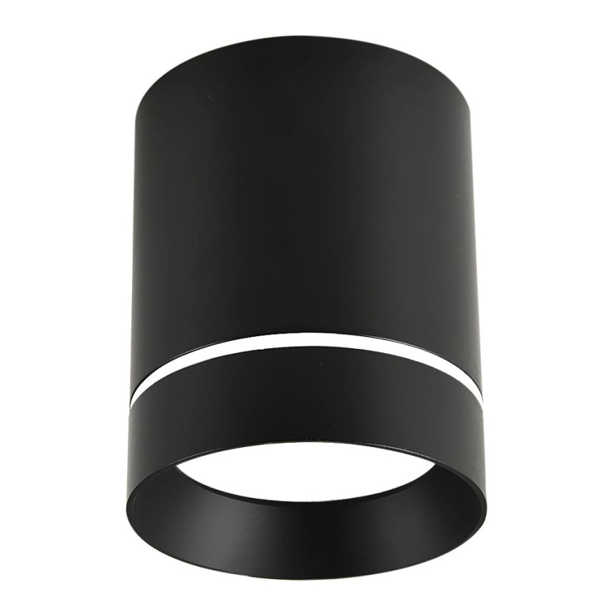 Foco TUBA 1xGU10/15W/230V preto