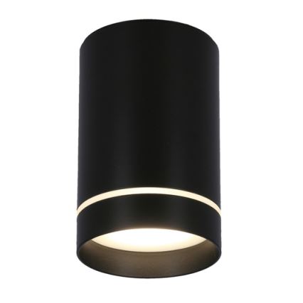 Foco TUBA 1xGU10/15W/230V preto