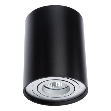 Foco TUBA 1xGU10/50W/230V preto
