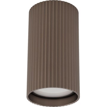 Foco TUNE S 1xGU10/10W/230V 10 cm castanho