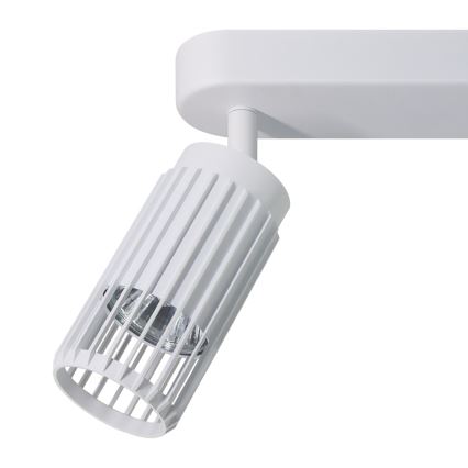 Foco VERTICAL 2xGU10/8W/230V branco