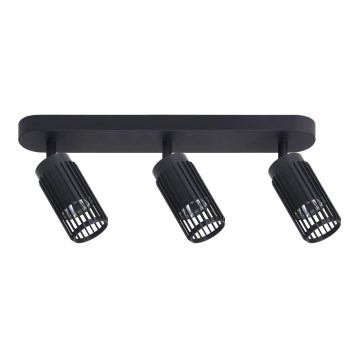 Foco VERTICAL 3xGU10/8W/230V preto