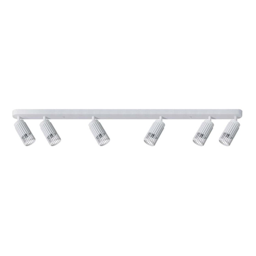 Foco VERTICAL 6xGU10/8W/230V branco