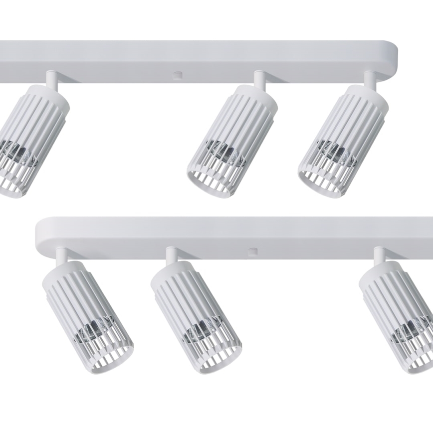 Foco VERTICAL 6xGU10/8W/230V branco