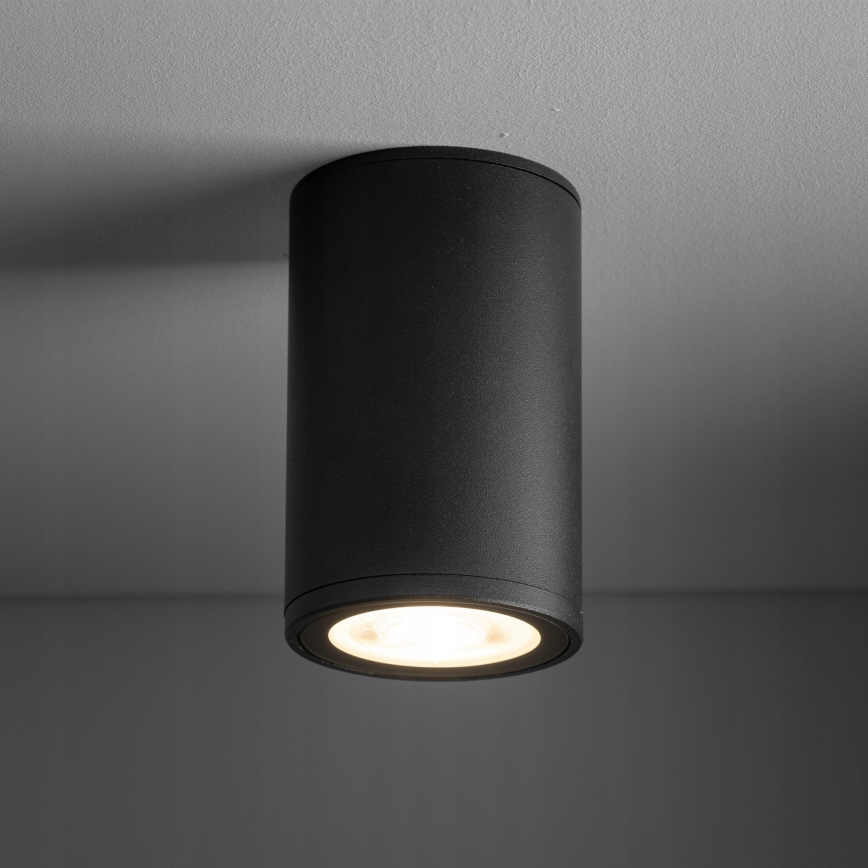 Foco VIVO 1xGX53/10W/230V 10 cm preto