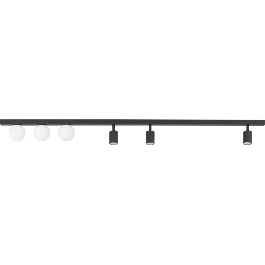 Foco VOX 3xG9/8W/230V + 3xGU10/10W preto